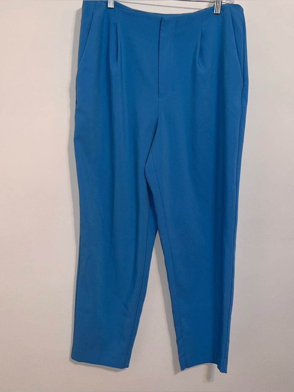 a new day Bright Blue Women's Tailored Dress Pants
